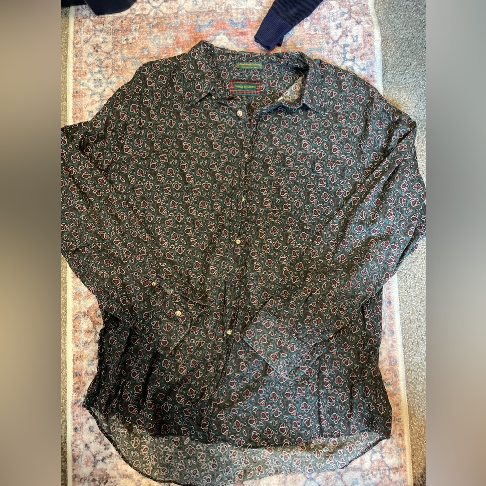 Vintage James Mcleith button up